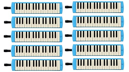 Amazon | YAMAHA P-32E ブルー 鍵盤ハーモニカ ピアニカ 【10台セット